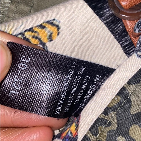 COPY - Green army animal print pants - Picture 6 of 6